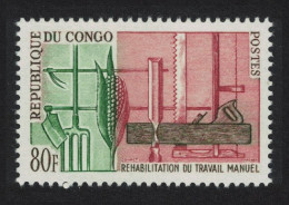 Congo Manual Labour Rehabilitation 1964 MNH SG#44 - Mint/hinged