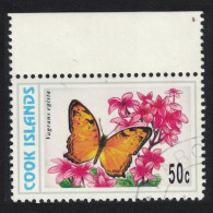 Cook Is. Butterfly 'Vagrans Egista' 50c 1998 Canc SG#1408 - Islas Cook