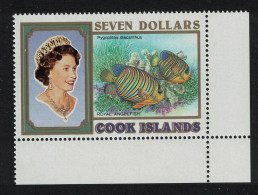 Cook Is. Fish 'Pygoplites Diacanthus' $7 Corner 1993 MNH SG#1275 - Islas Cook