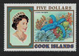 Cook Is. Blue Sea Star Starfish $5 1993 MNH SG#1274 - Islas Cook