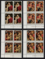 Cook Is. Christmas. Details Of Paintings By Rubens 4v Corners 1982 MNH SG#827-830 - Cookeilanden