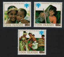 Cook Is. International Year Of The Child 3v 1979 MNH SG#649-651 - Islas Cook