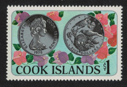 Cook Is. Bird Coin Wildlife And Conservation Day Corner 1978 MNH SG#617 Sc#502 - Islas Cook