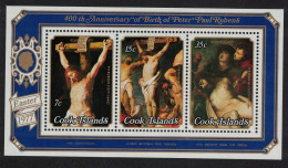 Cook Is. Easter 400th Birth Anniversary Of Rubens MS 1977 MNH SG#MS574 Sc#473a - Islas Cook