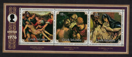 Cook Is. Easter Paintings By Raphael Veronese El Greco MS 1976 MNH SG#MS539 Sc#444a - Islas Cook