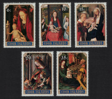 Cook Is. Christmas Paintings 5v 1977 MNH SG#576-580 Sc#474-478 - Islas Cook