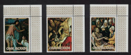 Cook Is. Noli Me Tangere' Painting By Titian Easter 3v Corners 1973 MNH SG#424-426 Sc#346-348 - Islas Cook