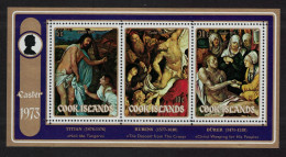 Cook Is. Paintings By Titian Easter MS 1973 MNH SG#MS427 - Islas Cook