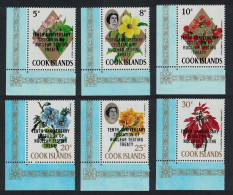 Cook Is. Treaty Banning Nuclear Testing 6v Corners 1973 MNH SG#431-436 - Islas Cook