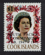 Cook Is. 'SOUTH PACIFIC COMMISSION' Overprint 1972 MNH SG#372 - Islas Cook