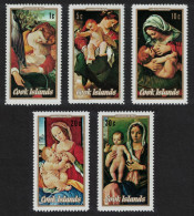 Cook Is. Christmas Paintings 5v 1972 MNH SG#406-410 Sc#330-334 - Islas Cook