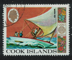 Cook Is. Sailing Olympic Games Mexico 6v 1968 Canc SG#277 Sc#237 - Islas Cook