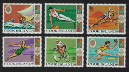 Cook Is. Cycling Gymnastics Olympic Games Mexico 6v 1968 MNH SG#277-282 Sc#237-242 - Islas Cook