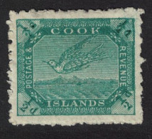 Cook Is. White Tern Bird Or Torea Non-watermark Paper T2 1902 MH SG#23? - Islas Cook