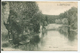 Le Serein Vu Du Pont  1933   N° 43 Assez Rare - Chablis