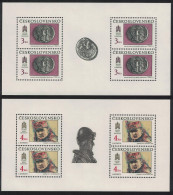 Czechoslovakia Historic Bratislava 14th Series 2 Sheetlets 1990 MNH SG#3034-3035 MI#3059+3062 - Nuevos