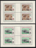 Czechoslovakia Historic Bratislava 9th Series 2 Sheetlets 1985 MNH SG#2793-2794 - Unused Stamps