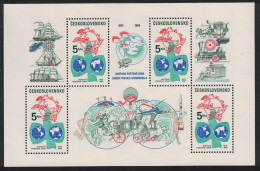 Czechoslovakia Universal Postal Union MS 1984 MNH SG#MS2738 - Nuevos