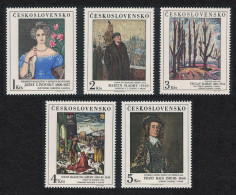 Czechoslovakia Art Paintings 19th Series 5v 1985 MNH SG#2810-2814 - Nuovi