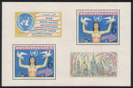 Czechoslovakia United Nations General Assembly MS 1982 MNH SG#MS2627 - Unused Stamps