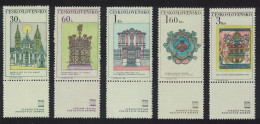 Czechoslovakia PRAGA 1968 International Stamp Exhibition 5v 1968 MNH SG#1749-1754 - Nuovi