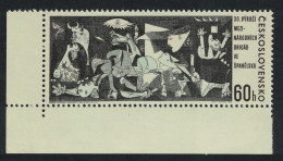 Czechoslovakia 'Guernica' Painting After Picasso Corner 1966 MNH SG#1592 - Unused Stamps