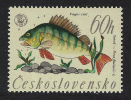 Czechoslovakia World Angling Championship Eurasian Perch Fish 1966 MNH SG#1565 - Nuovi
