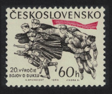 Czechoslovakia Soldiers In Battle At Dukla Pass 1964 MNH SG#1438 - Nuovi