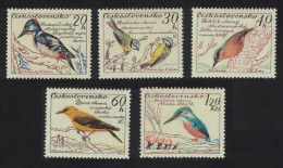 Czechoslovakia Birds 5v 1959 MNH SG#1120=1126 - Nuovi