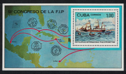 Caribic Ships MS 1982 MNH SG#MS2822 - Unused Stamps