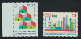 Caribic Oncada Programme 2v 1980 MNH SG#2644-2645 - Nuovi