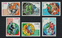 Caribic World Cup Football Championship Spain 6v 1981 MNH SG#2697-2702 - Unused Stamps