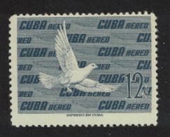 Caribic Plain Pigeon Bird 12c Grey 1956 MH SG#773 - Neufs