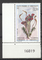St Pierre And Miquelon, 1995, Plants, Flowers, Nature, MNH, Michel 689 - Unused Stamps