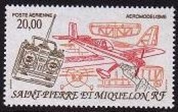 St Pierre And Miquelon, 1992, Model Airplane, Aviation, MNH, Michel 638 - Unused Stamps