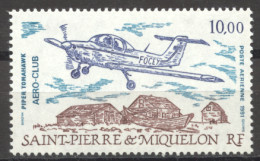 St Pierre And Miquelon, 1991, Airplane, Aviation, MNH, Michel 619 - Unused Stamps
