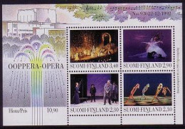 Finland Inauguration Of New National Opera House MS 1993 MNH SG#MS1339 MI#Block 10 - Unused Stamps