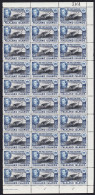 Falkland Is. Birds Upland Magellan Goose 2½d Half Sheet 1949 MNH SG#152 Sc#101 - Falkland