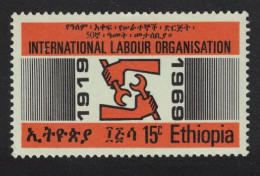 Ethiopia 50th Anniversary Of ILO 1969 MNH SG#718 - Ethiopie