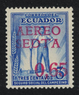 Ecuador 'Aereo SEDTA' Overprint 1938 MNH SG#582a Sc#C64 - Ecuador