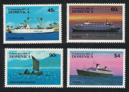 Dominica Shipping 4v 1984 MNH SG#890-893 - Dominique (1978-...)