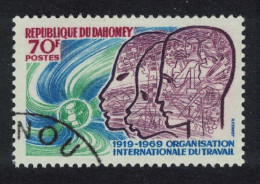 Dahomey International Labour Organisation 1969 CTO SG#360 MI#376 Sc#258 - Benin - Dahomey (1960-...)