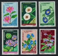 Dahomey Flowers 6v 1967 MNH SG#273-278 MI#298-303 - Bénin – Dahomey (1960-...)