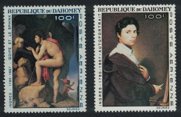 Dahomey Ingres Painter 2v 1967 MNH SG#282-283 MI#307-308 - Benin - Dahomey (1960-...)