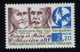 FSAT TAAF Henry And Rene Bossiere 1989 MNH SG#249 MI#255 - Nuevos