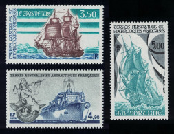 FSAT TAAF Ships 3v 1988 MNH SG#237-239 - Ungebraucht