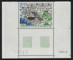 FSAT TAAF Space SPOT Surveillance Satellite Corner Control Number 1986 MNH SG#219 MI#219 - Unused Stamps