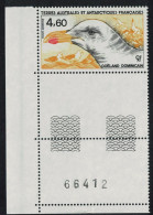 FSAT TAAF Southern Black-backed Gull Bird Bottom Corner Control Number 1986 MNH SG#210 MI#210 - Neufs