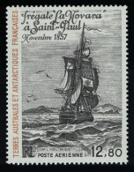 FSAT TAAF Painting 'Frigate La Novara At Saint Paul' By J Noel 1985 MNH SG#204 MI#204 - Unused Stamps