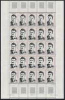 FSAT TAAF Alfred Faure Commemoration Full Sheet 1984 MNH SG#188 MI#188 - Ongebruikt